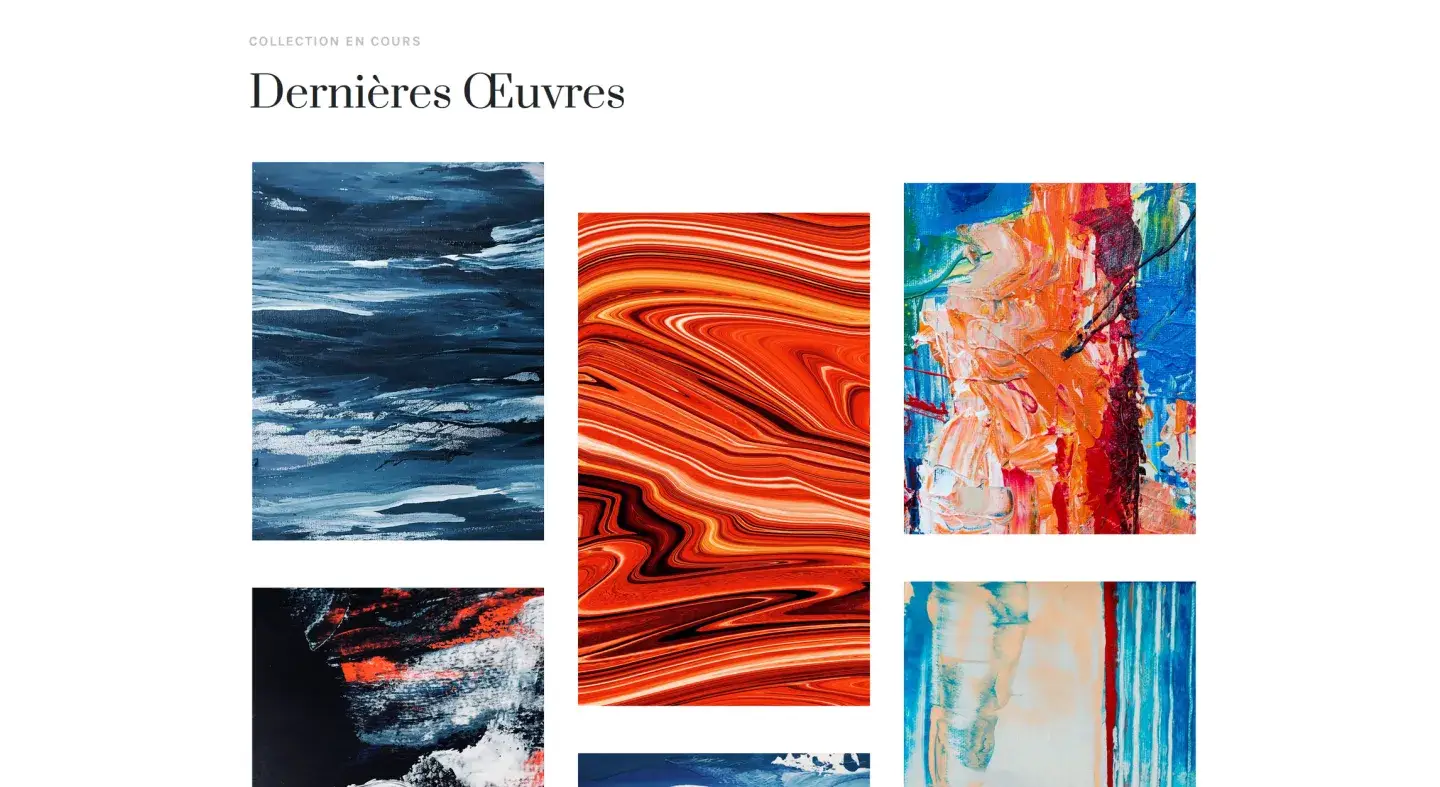 Galerie peintre