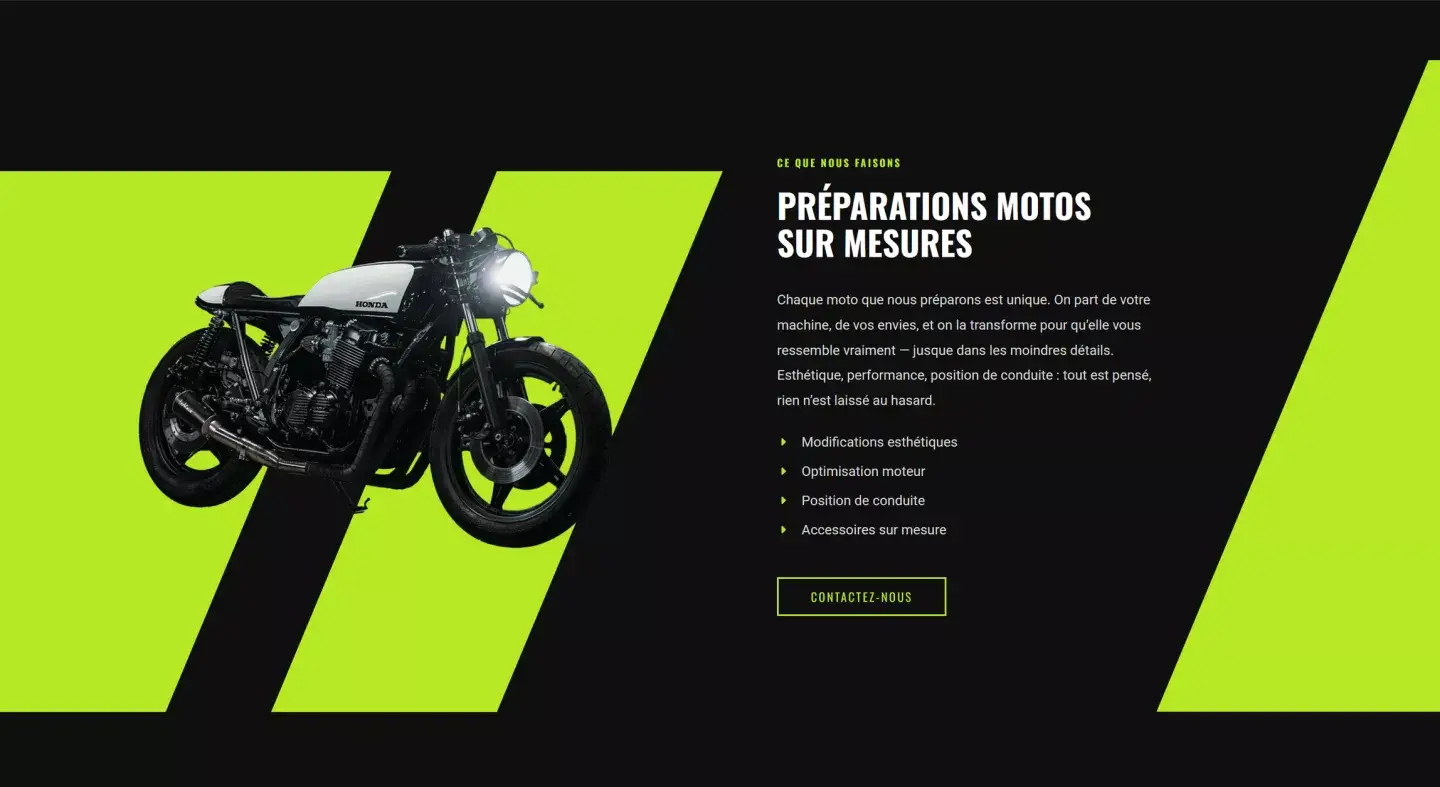 Préparateur moto Info