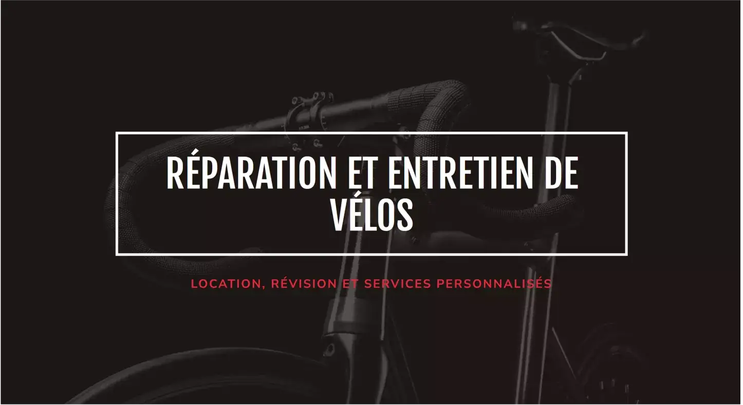 Réparation vélo